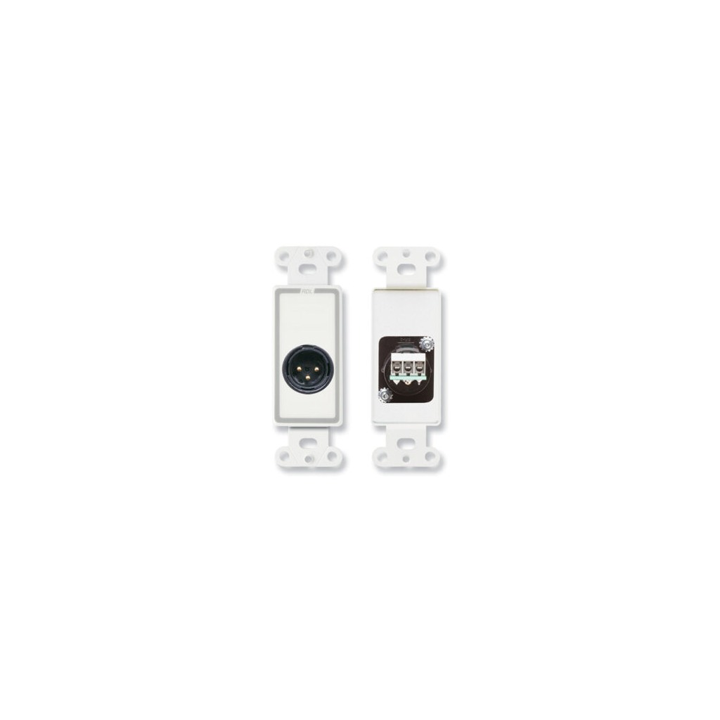 RDL D-XLR3M – tilkoblingsplate – bilde 2