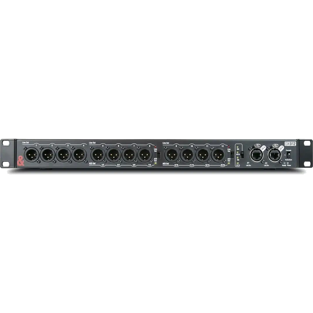 A&H 12-kanals utgangs-expander med analog og AES