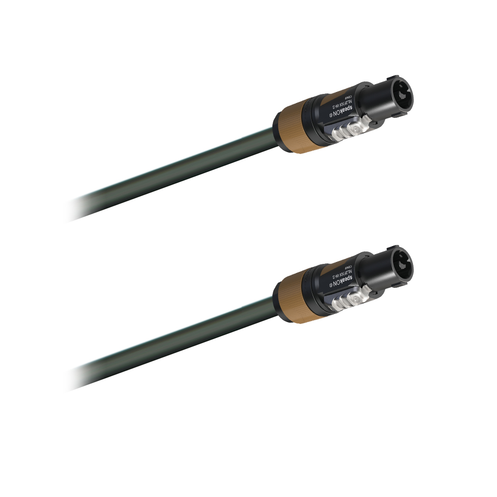 [14415] Dreitec Høyttalerkabel – 2 x 4,0 mm² med Neutrik speakON (2-polet) (1.5m)