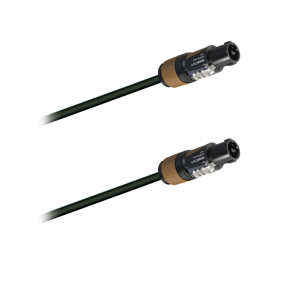 [33091] Dreitec Høyttalerkabel – 2 x 2,5 mm² med Neutrik speakON (2-polet) (1.5m)