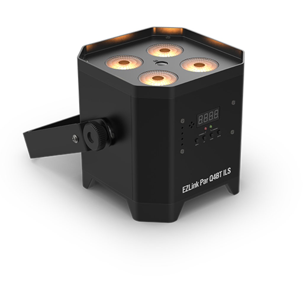 [CHA-EZLINKPARQ4BTILS] CHAUVET DJ EZLink Par Q4BT ILS – Batteridrevet RGBA LED Par med Bluetooth og ILS