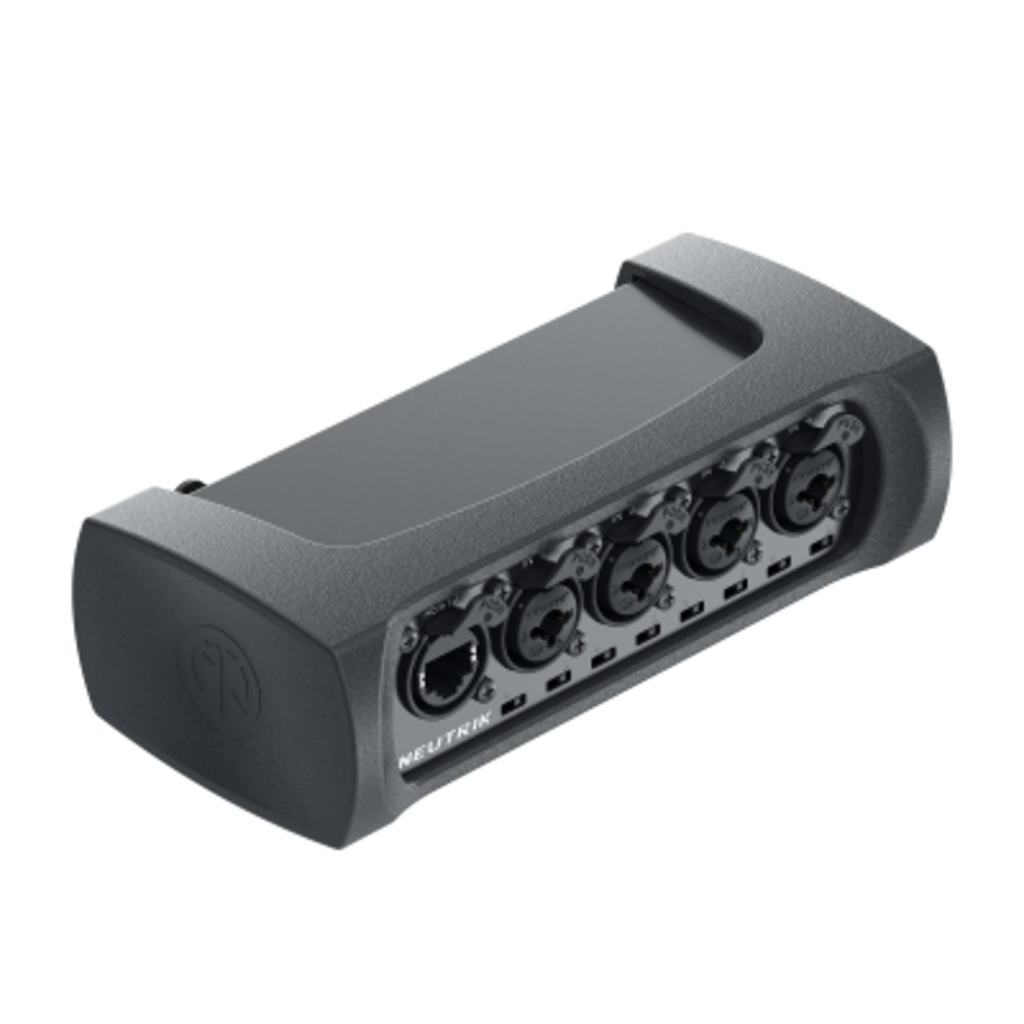 [NA-4I4O-AES72] Neutrik NA-4I4O-AES72 – 4-kanals analog stagebox over CAT-kabel