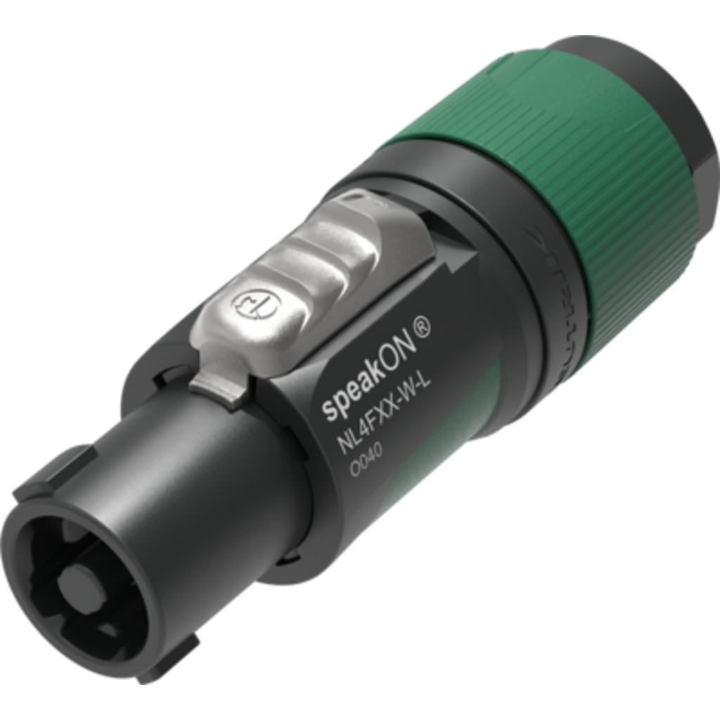 [NL4FXX-W-L] Neutrik NL4FXX-W-L – 4-polet speakON kabelkontakt (10–16 mm)