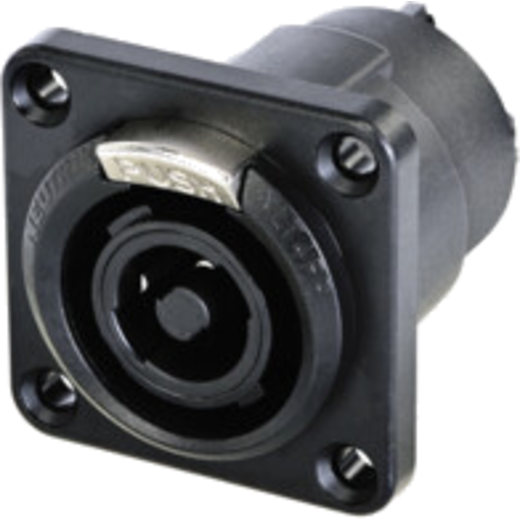 [NLT4FPXX-BAG] Neutrik NLT4FPXX-BAG – 4-polet speakON chassis-kontakt (hunn)