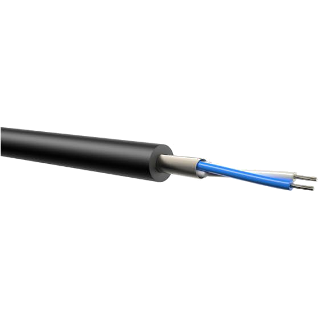 [69450/SW] Dreitec 69450 110 Ohm Digitalkabel – symmetrisk 2 x 0,22 mm² (FRNC) 100m