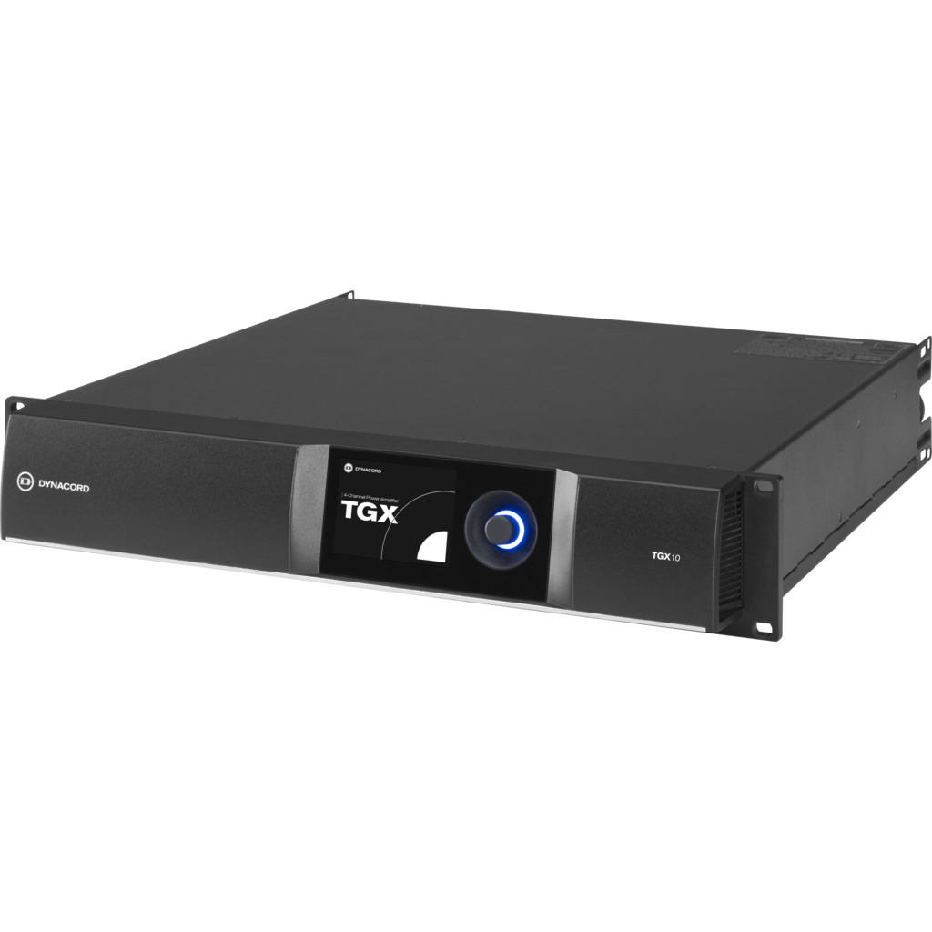 [F.01U.328.094] Dynacord TGX10 – 4-kanals DSP-forsterker 4 × 2500 W for live-lydapplikasjoner
