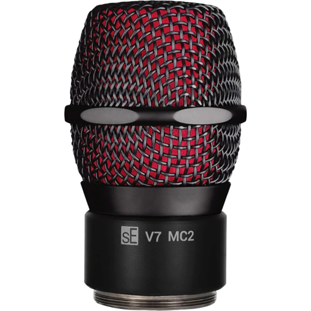 [ V7-MC2-BLK (SEN)] sE Electronics V7 MC2 BLACK – Dynamisk superkardioid mikrofonkapsel til Sennheiser® trådløse systemer
