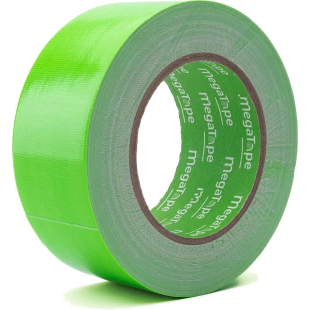 Megatape UT70 Fluor gaffa tape – høy-synlig markeringstape i fluorescerende farger