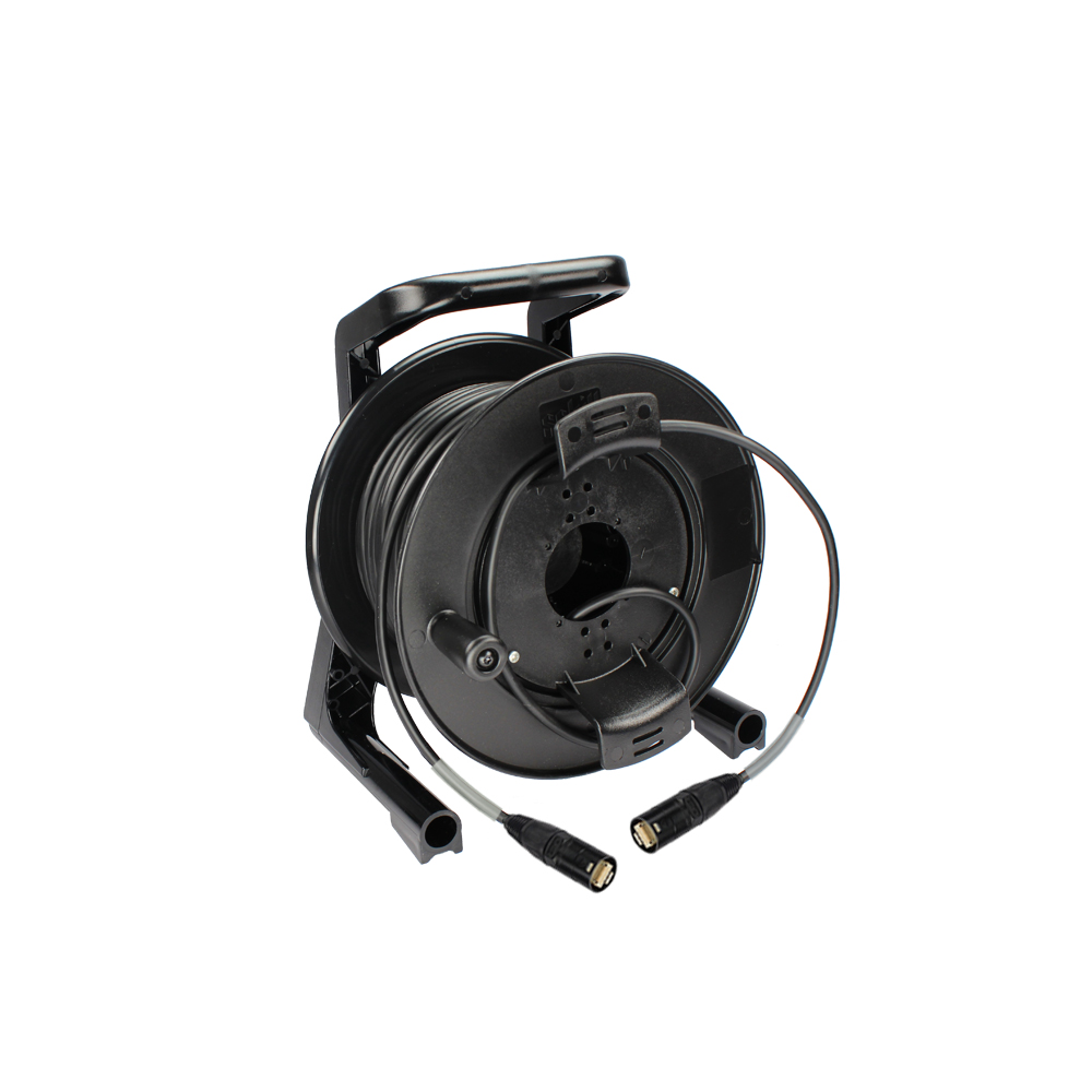 [88350-50] Dreitec Kabeltrommel med Cat 5e og klappdeksel – Schill GT310, RJ45 til RJ45 (50m)