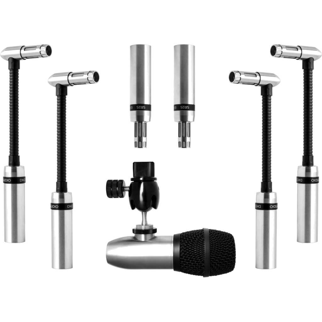 [DK7 Gen2] Earthworks DK7 Gen2 – 7-delt flaggskip trommemikrofonsystem med road case