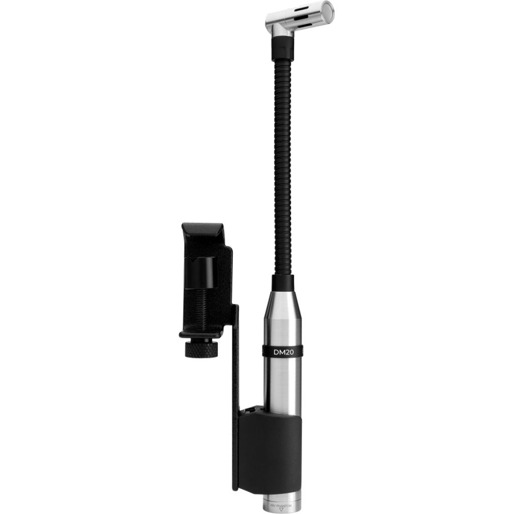 [DM20] Earthworks DM20 – Kondensatormikrofon med feste for skarptromme og tammer
