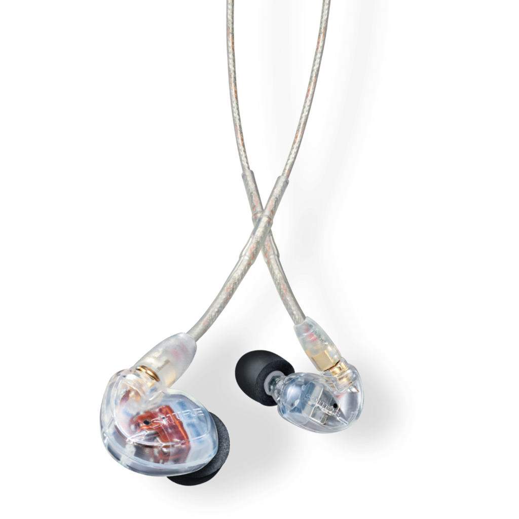 Shure SE535 Pro er profesjonelle Sound Isolating™ in-ear ørepropper med trippel high-definition driver og romslig, detaljrik lyd
