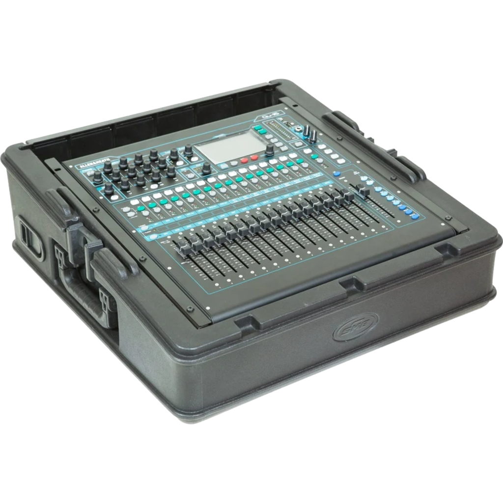 [1SKB-R100 ] SKB 1SKB-R100 er et roto-støpt 10U toppmontert mikserrack med robust LMDPE-konstruksjon og fullt avtakbare dekkløsninger