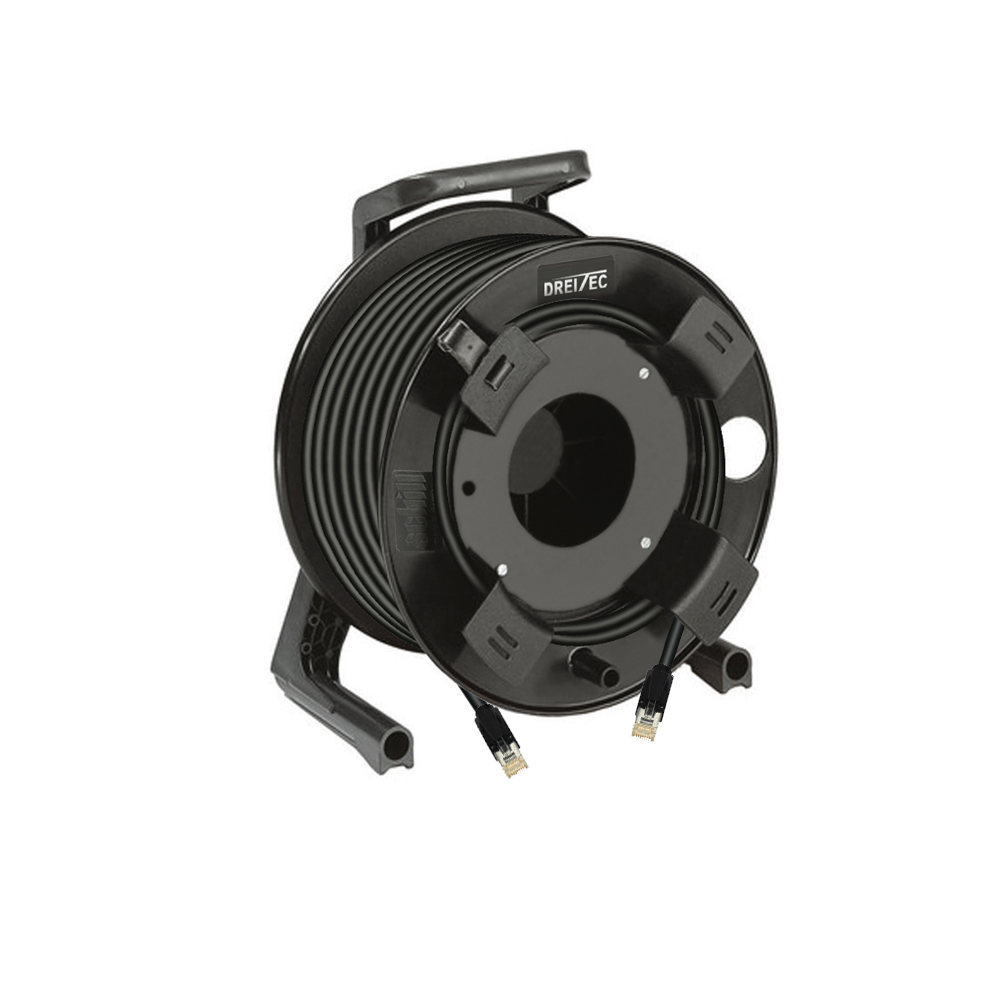 [88680-50] Dreitec Kabeltrommel med Cat 5e – Schill GT310, RJ45 til RJ45 (50m)