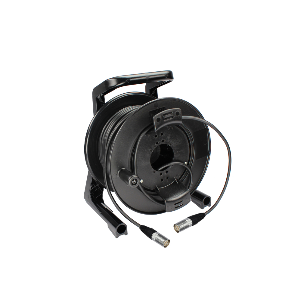 [88665-15] Dreitec Kabeltrommel med Cat 5e – Schill GT235, etherCON til etherCON (15m)