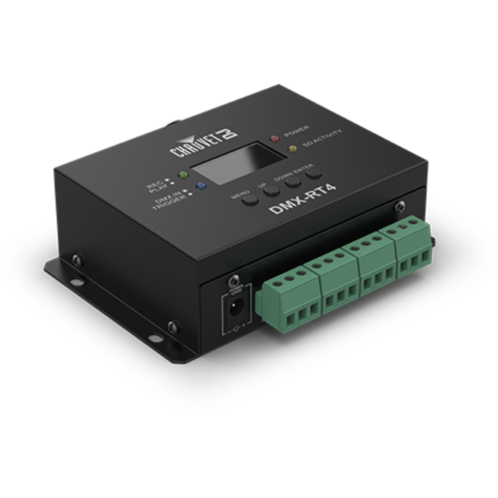 CHAUVET DJ DMX-RT4 – DMX-recorder og playback-enhet