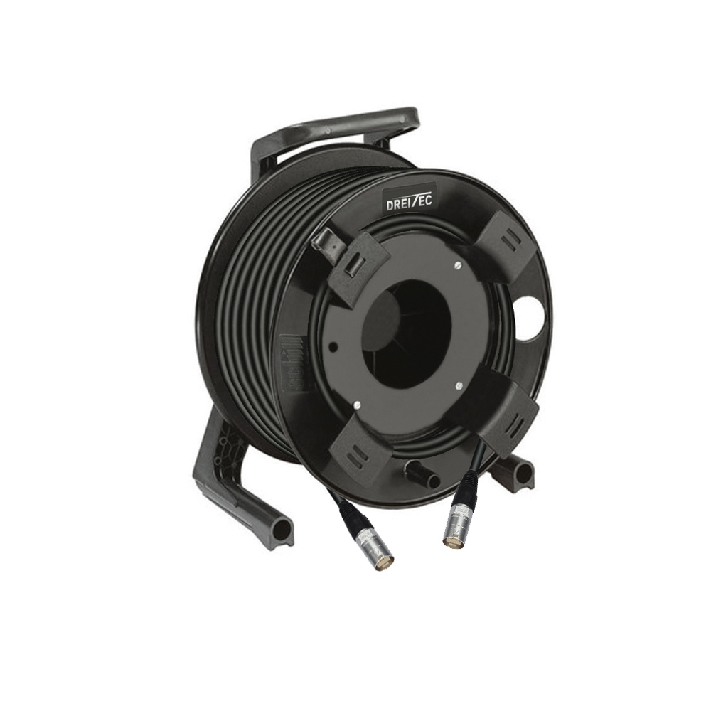 [88685-50] Dreitec Kabeltrommel med Cat 5e – Schill GT310, etherCON til etherCON (50m)