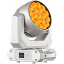 Prolights Jet Wash19 – 19×20W RGBW LED wash-lampe med 4°–52° zoom, hvit