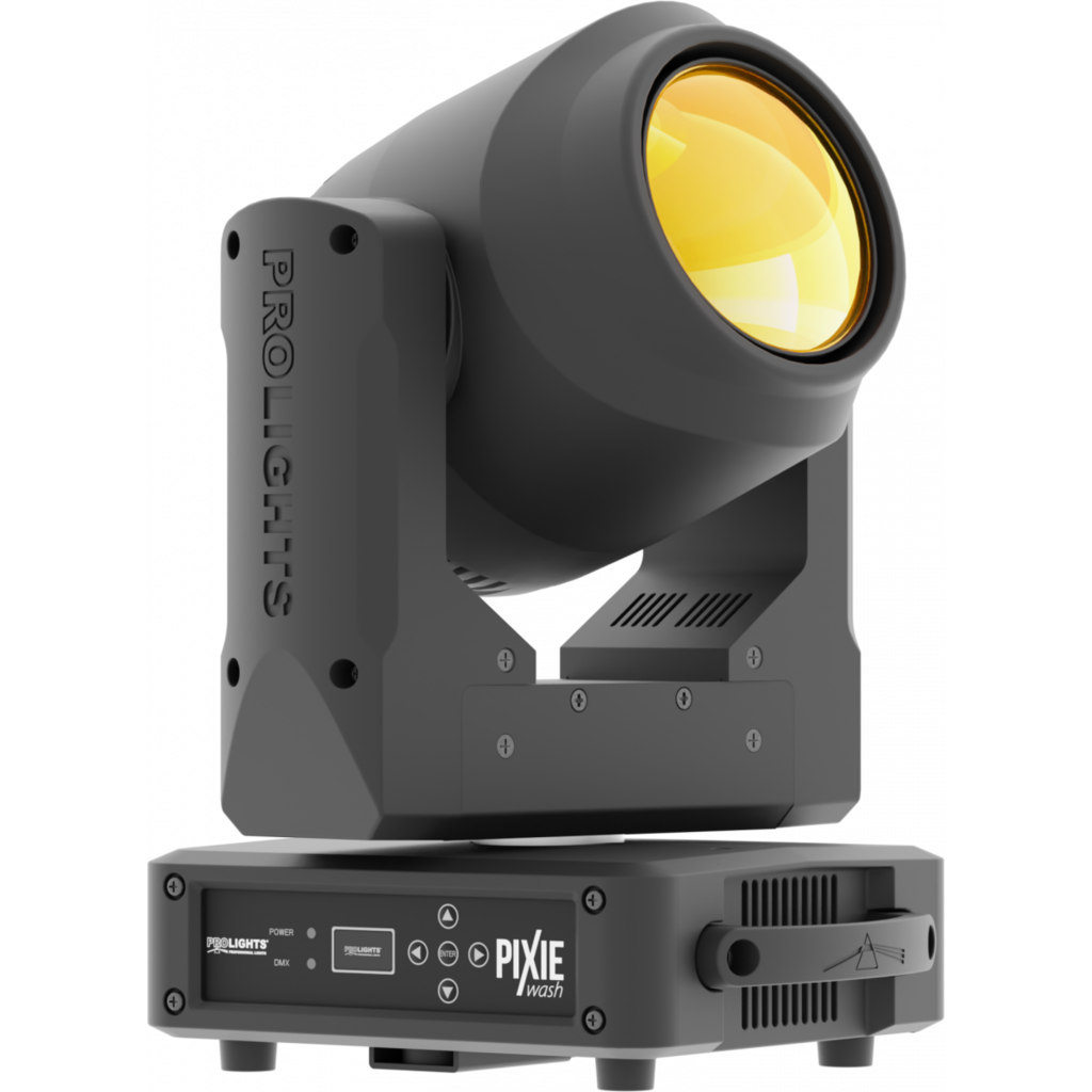 Prolights PIXIEWASHBK Moving head 1x60W RGBW/FC, sort