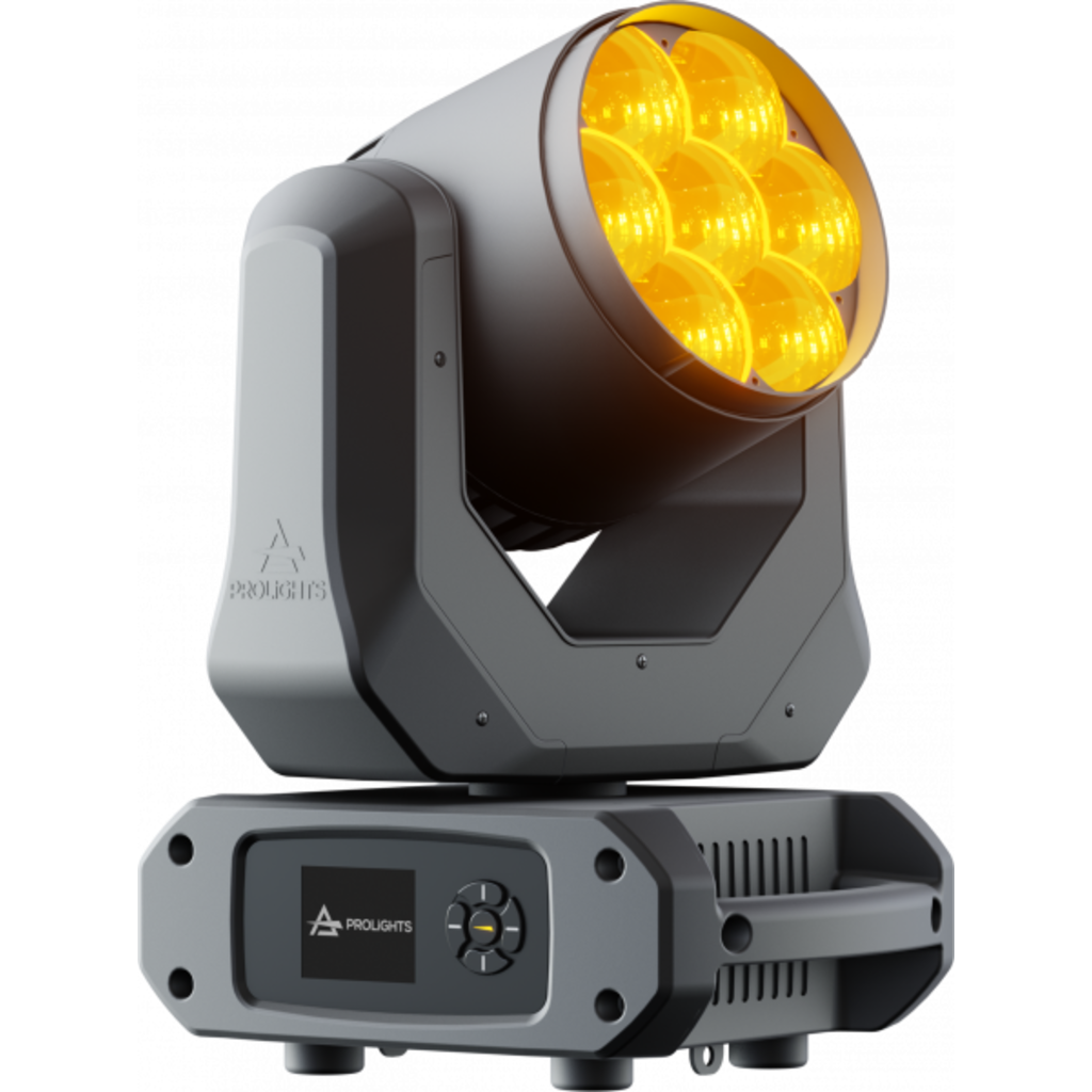 [164204] Prolights Jet Wash7 – 7×20W RGBW LED wash-lampe med 4°–55° zoom 