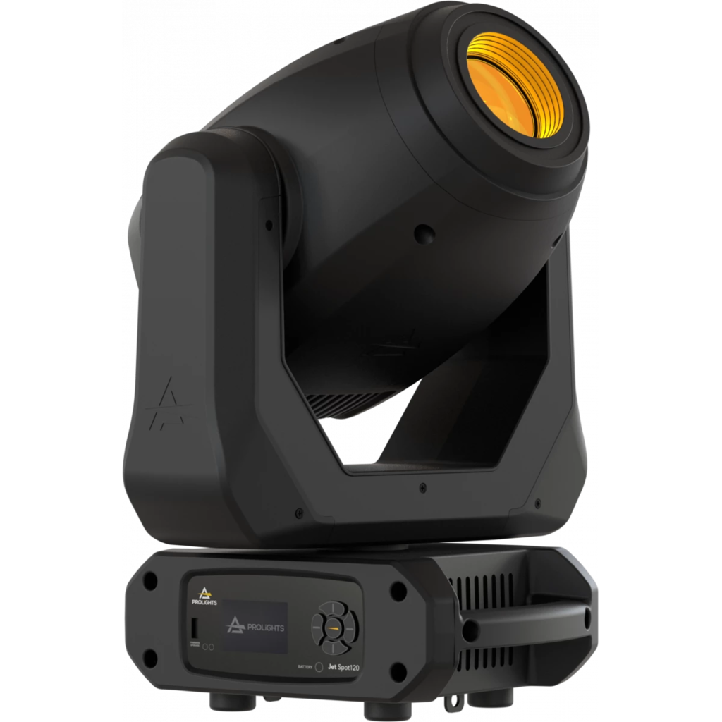 Prolights JETSPOT120 Jet Spot120 – 120W LED spotlampe med 9,1°–46,3° zoom 