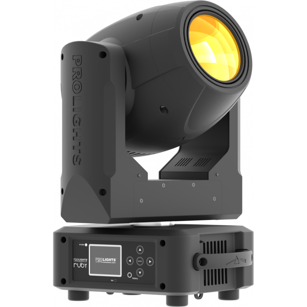 Prolights RUBY Ruby – 132W Osram Sirius beam-lampe med 2° lysbilde og omfattende farge- og prismeeffekter