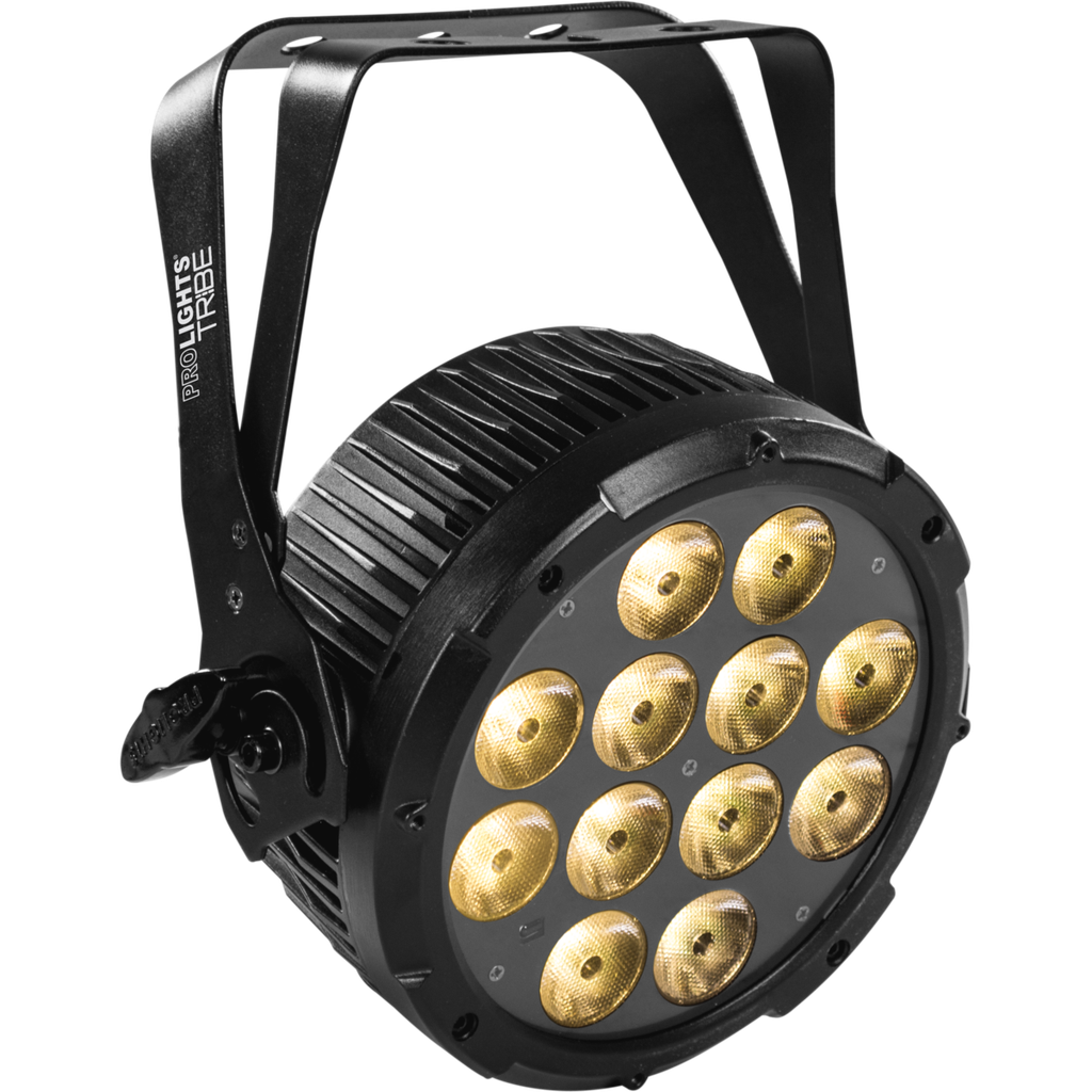 Prolights LUMIPAR12UAW3 – LED Par 12×6W CW/WW/A, Tunable White, IEC, 3-pin DMX 