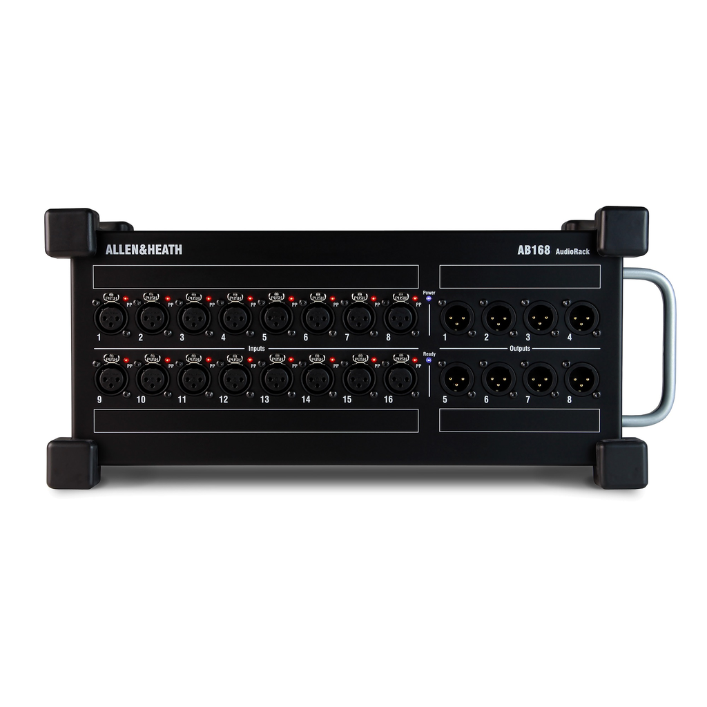 [AB1608] A&H AB1608 Audiorack portable SQ/QU/GLD 16/8 XLR I/O 48kHz