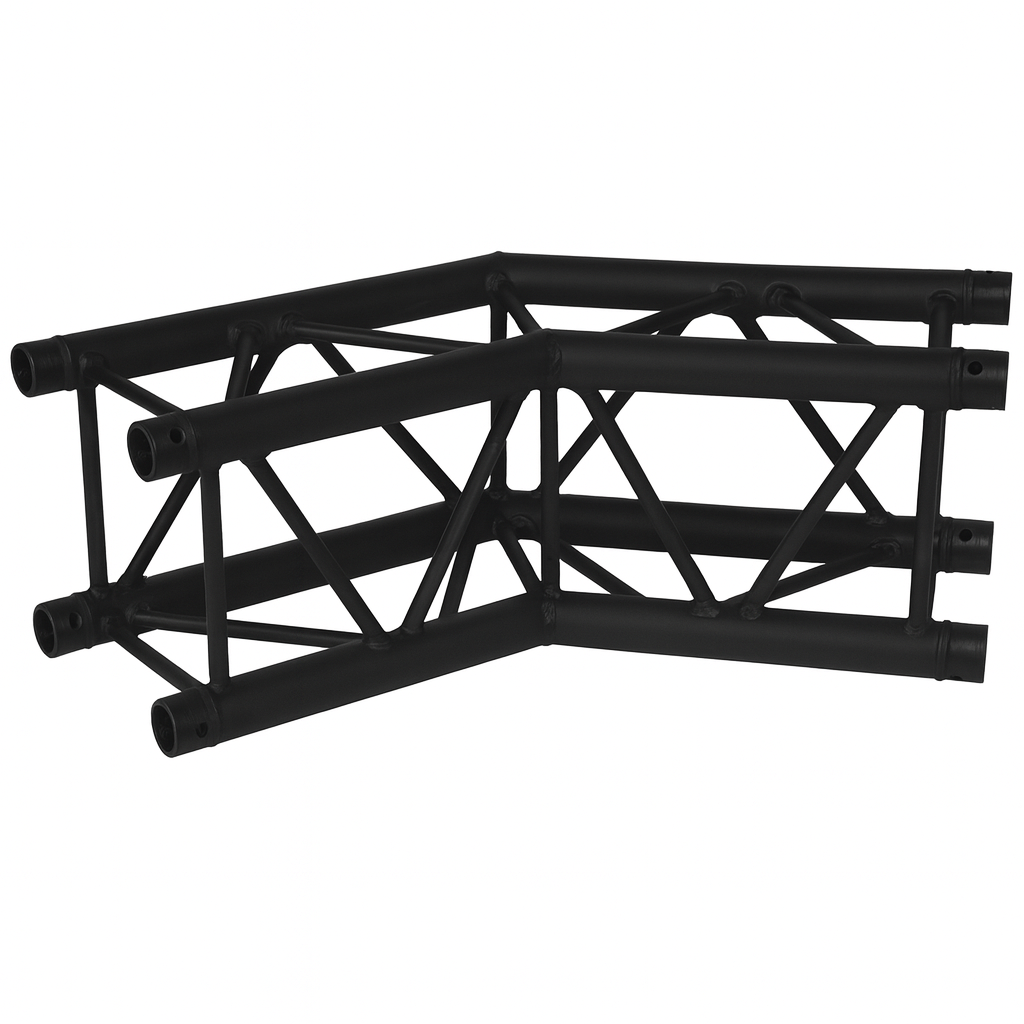 [183758] Prolyte H30V-C005 Firkant hjørne 2-Veis 135°, Alu, Ø48x3mm, Sort
