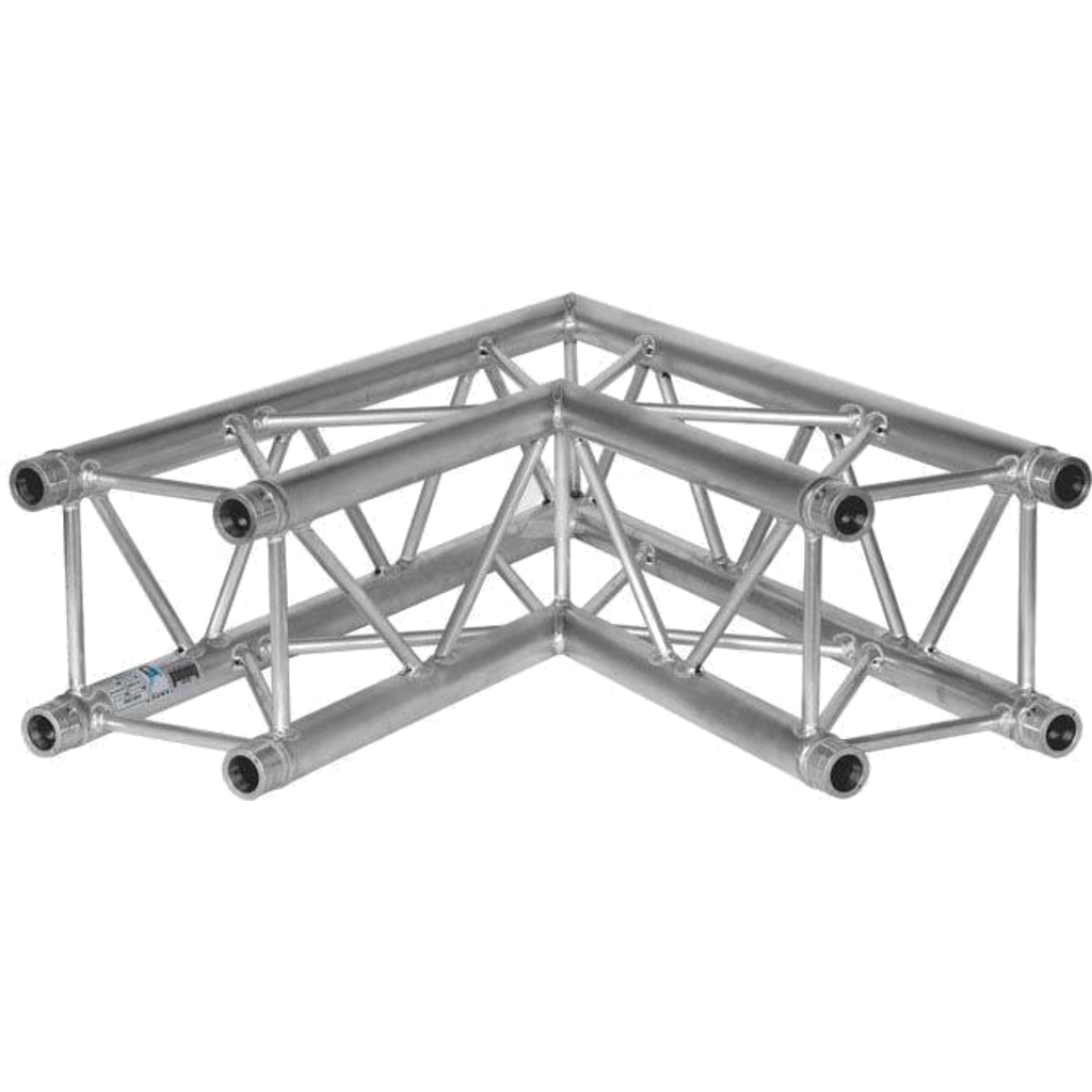 [165507] Prolyte H30V-C002 Firkant hjørne 2-Veis 60°, Alu, Ø48x3mm