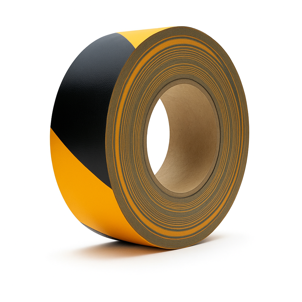 [UMK-10003567] Megatape Gaffa 50 mm x 25m Gul/Sort