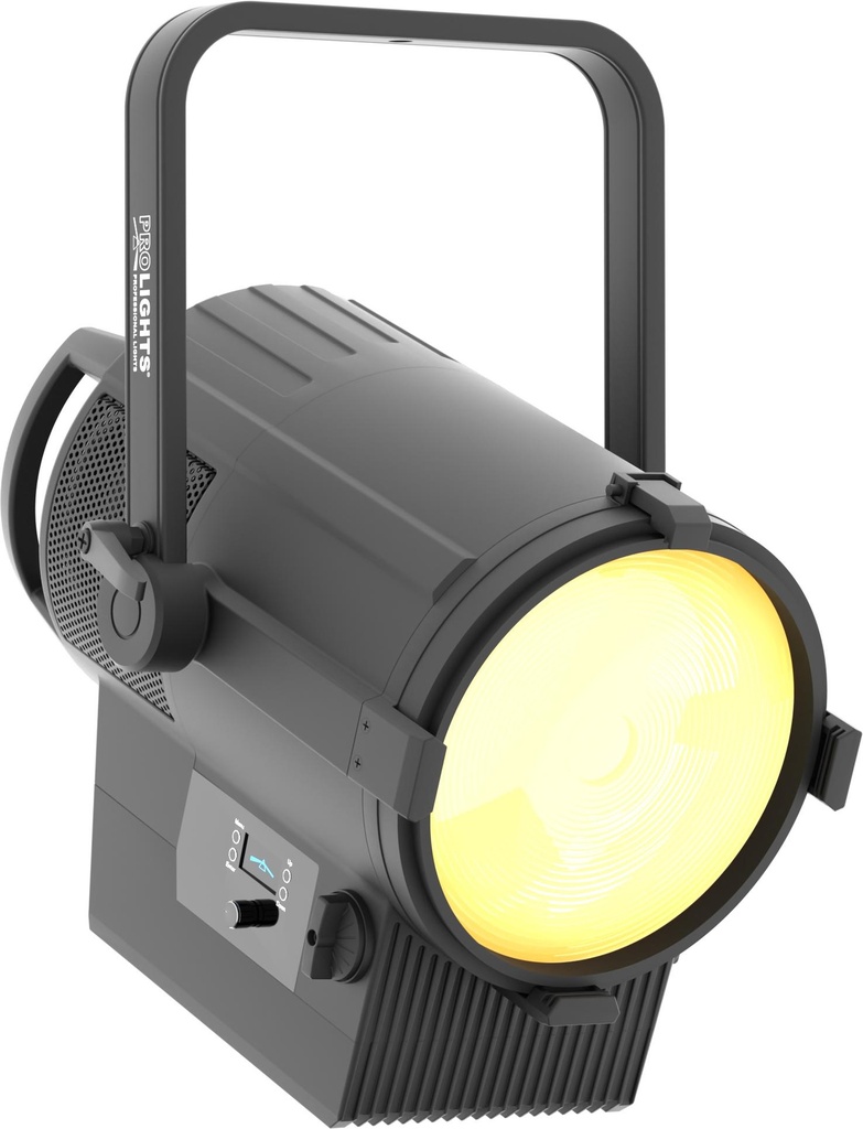 Prolights ECLFR2KPTU Fresnell 500W 3000K LED, Poloperert