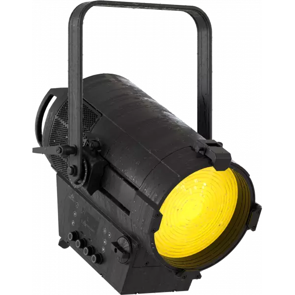 Prolights ECLFRCTPMBK Fresnel IP65 350W 6 Colors, 9 - 80° Zoom, Sort