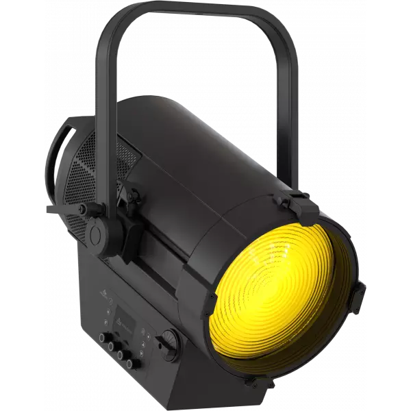 [172520] Prolights ECLFRCTPLBK Fresnel 600W 6 Colors, 10 - 77° Zoom, Sort