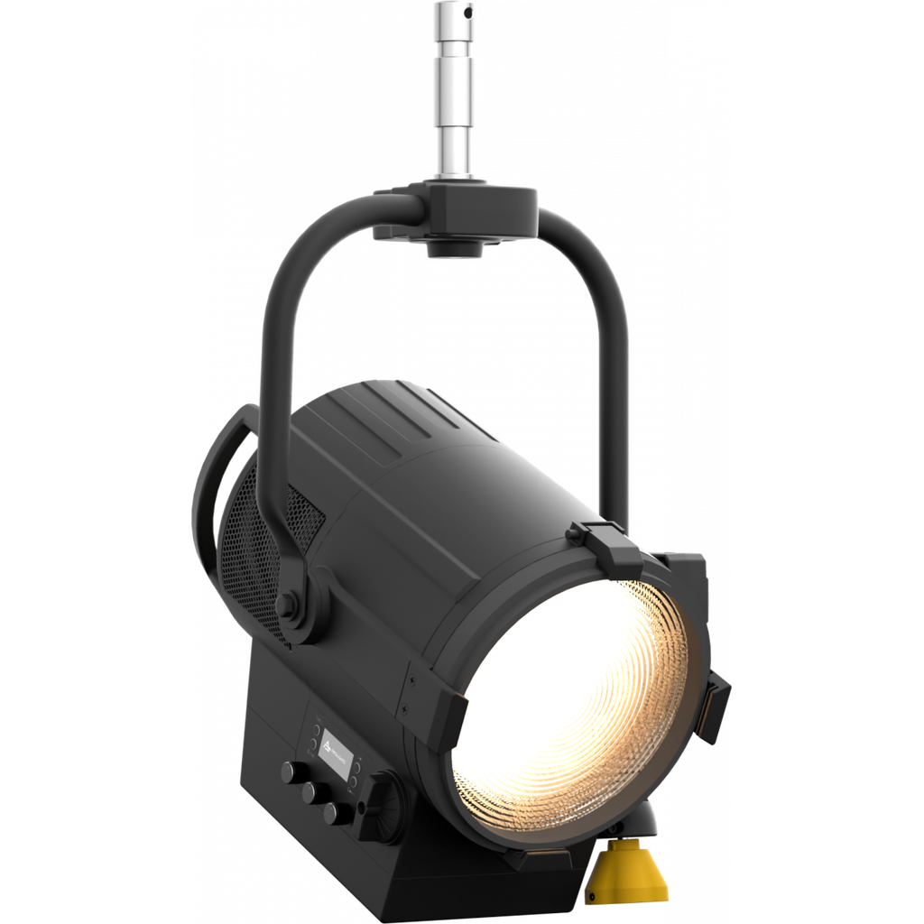 Prolights ECLFRESNELVWPOBK Fresnell 250W, 2700 - 5600K, 17 - 64º, Yoke, Sort