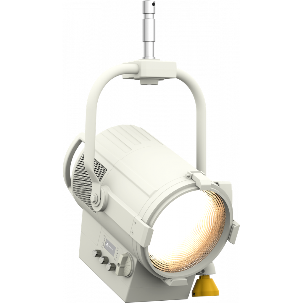 Prolights ECLFRESNELVWPOWH Fresnell 250W, 2700 - 5600K, 17 - 64º, Yoke, Hvit