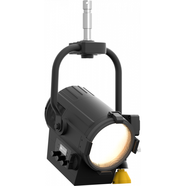 Prolights ECLFRESNELJVWPOBK Fresnell 150W, 2700-5600K, 15,5 - 83º, Yoke, Sort