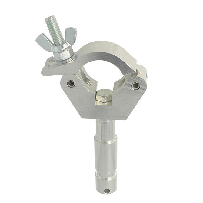 Doughty T58018 Slimline Doughty Big Ben Clamp – 48–51 mm, WLL 200 kg, sølv 