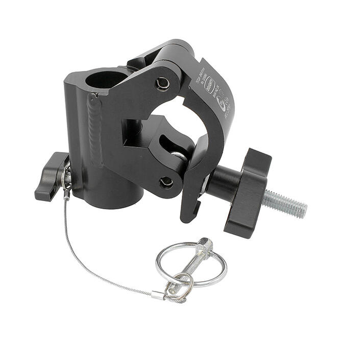 [182032] DOUGHTY spigotclamp TV Clamp Ø48-51mm WLL 250kg, sort, 28mm spigot hun
