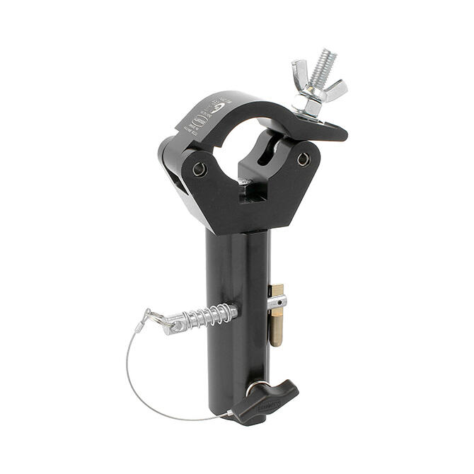 Doughty T57236 TV Quick Clamp – 48–51 mm, WLL 200 kg, sort 