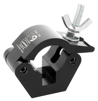 Doughty T57010 Half Coupler – 48–51 mm, WLL 750 kg, sort 