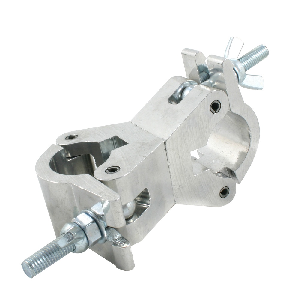 Doughty T57100 Swivel Coupler – 48–51 mm, WLL 750 kg, sølv 