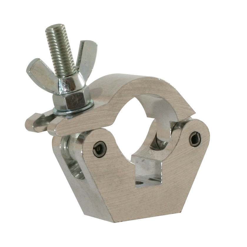 Doughty T57001 Slimline Doughty Half Coupler – 48–51 mm, WLL 750 kg, sølv 