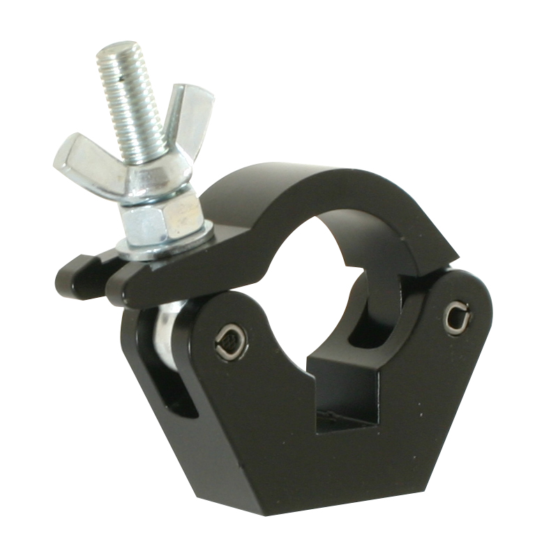 Doughty T57011 Slimline Doughty Half Coupler – 48–51 mm, WLL 750 kg, sort 