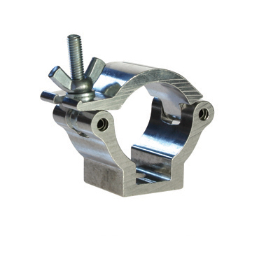 [156386] DOUGHTY halvkobler clamp slim  Ø 32mm M6, Sort. SWL 100Kg