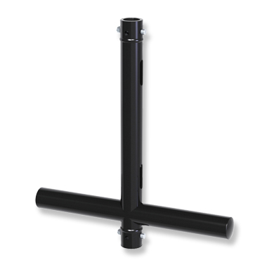 [163566] Doughty T45766 – 500 mm Modular Tee, 48 mm, sort