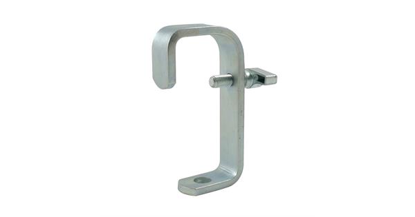 Doughty T20100 Hook Clamp – 48–51 mm, SWL 40 kg, stål 