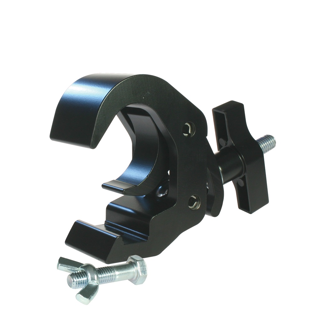 [156354] Doughty T58206 Quick Trigger Hook Clamp – 38–51 mm, WLL 250 kg, sort 