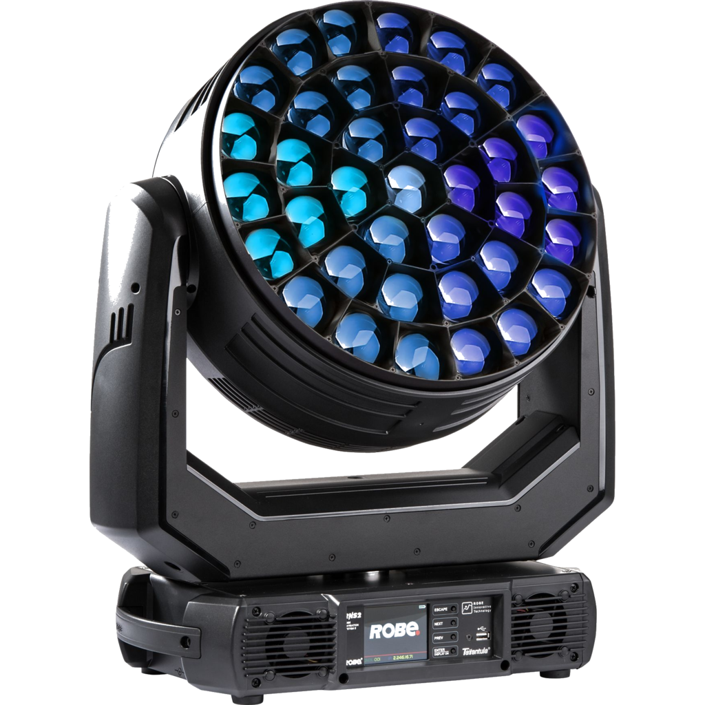 Robe Tarrantula er en kraftig beam/wash/effect moving light fra Robe Lighting, utviklet for store scener