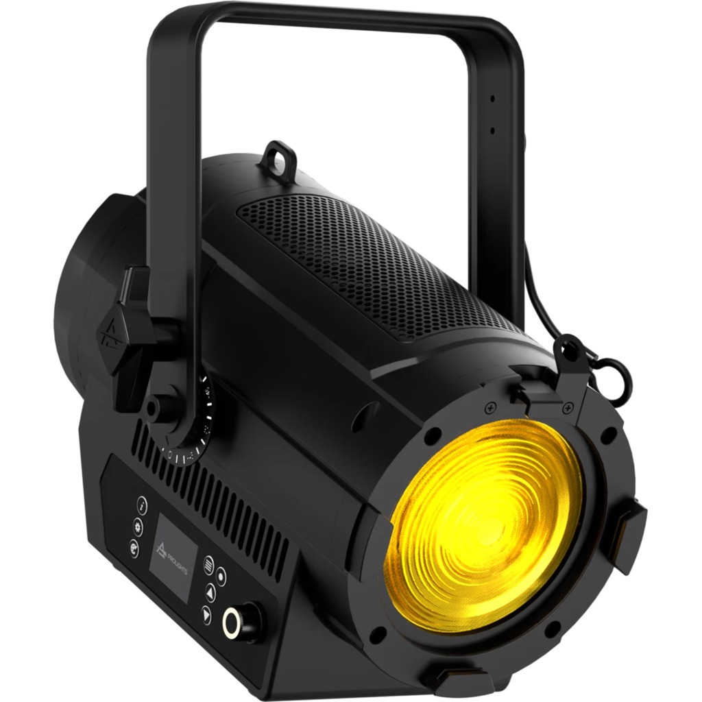 Prolights ECLFRCTPXS EclFresnel CT+XS – 120W 6-farget LED Fresnel, 10°–75°, IP20